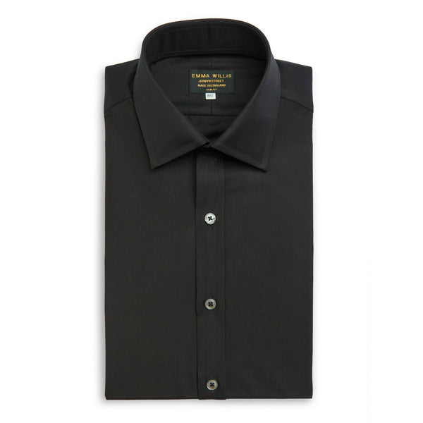 emma willis Black Superior Cotton Shirt
