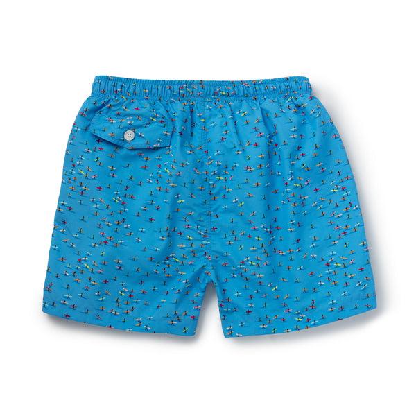 Emma Willis Blue Surfers Swimming Trunks