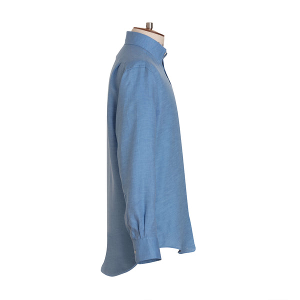 Emma Willis Bluebell Herringbone Linen Shirt - New