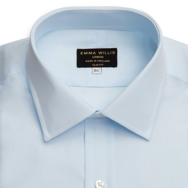 Emma Willis Ice Blue Superior Cotton Shirt