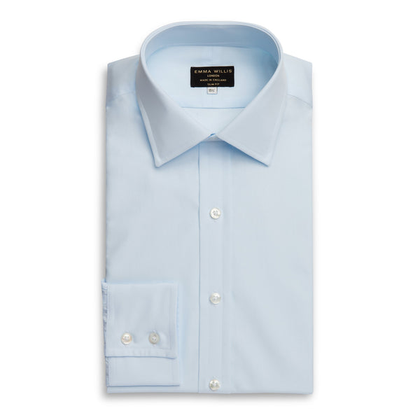 emma willis Ice Blue Superior Cotton Shirt