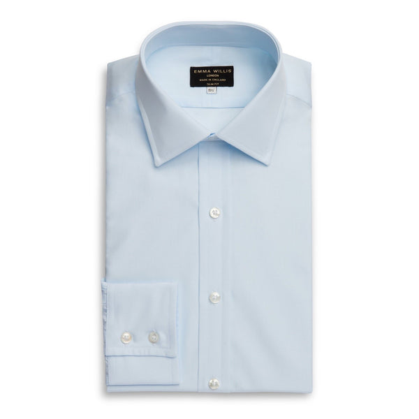 emma willis Ice Blue Superior Cotton Shirt