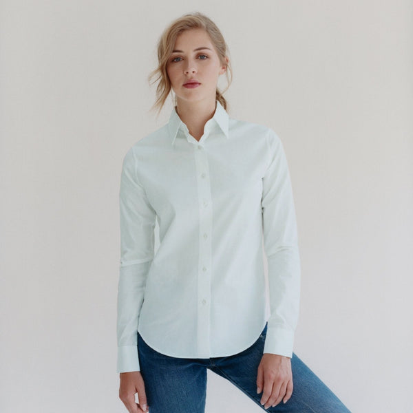 emma willis Ice Blue Superior Cotton Slim Fit