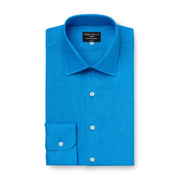 Emma Willis Kingfisher Linen Shirt - New