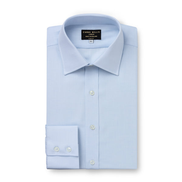emma willis Light Blue Compatto Shirt