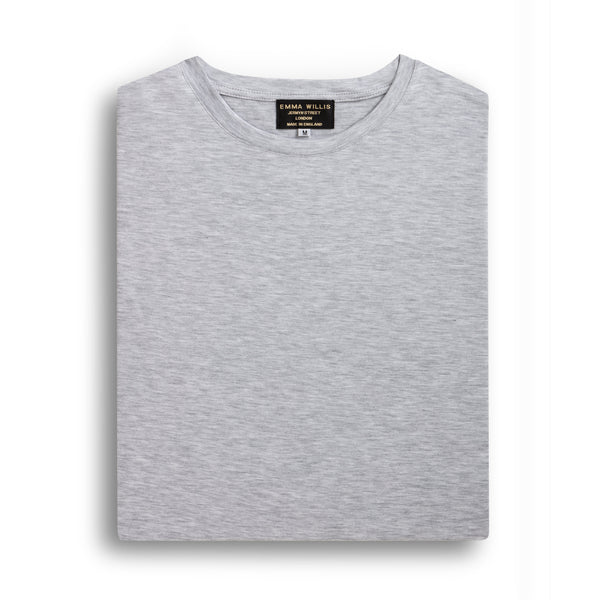 Emma Willis Light Grey Cotton T-Shirt