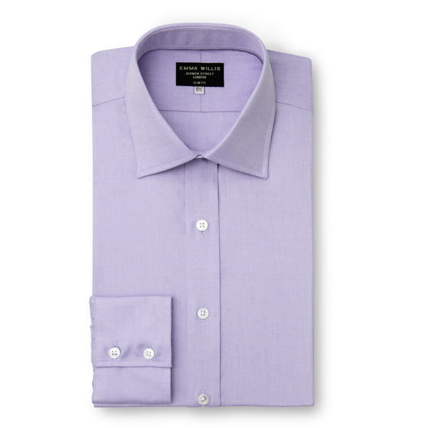 emma willis Lilac Castello Cotton Shirt