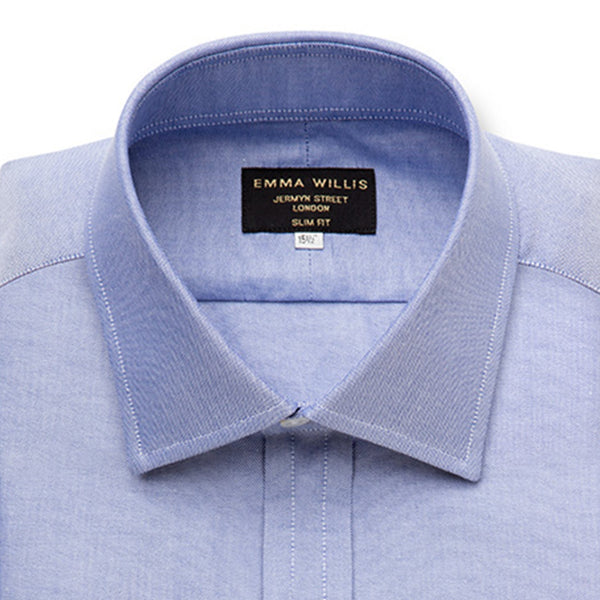 Emma Willis Navy Oxford Cotton Shirt