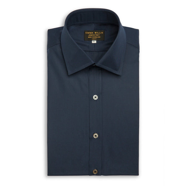 emma willis Navy Superior Cotton Shirt