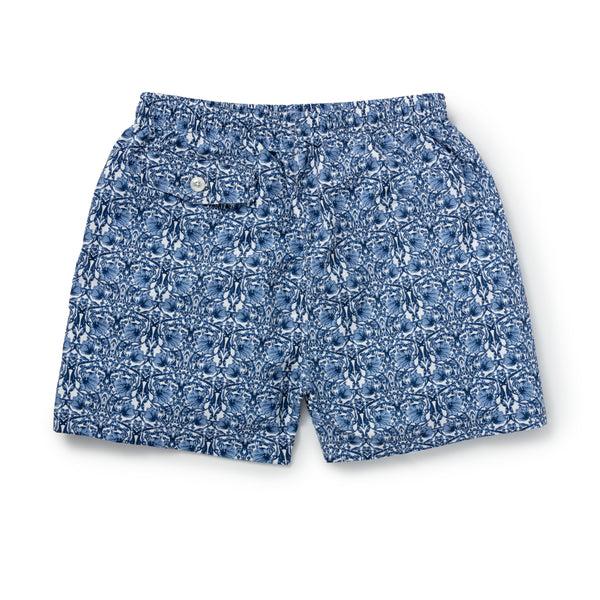 Emma Willis Navy Trellis Swimming Trunks
