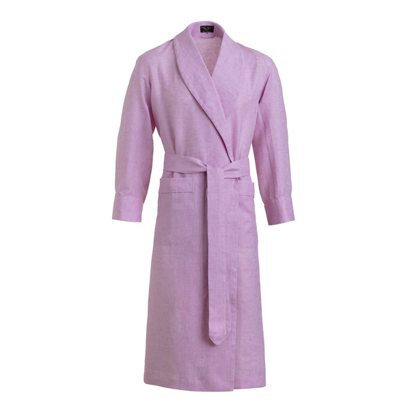 emma willis Petal Linen Dressing Gown