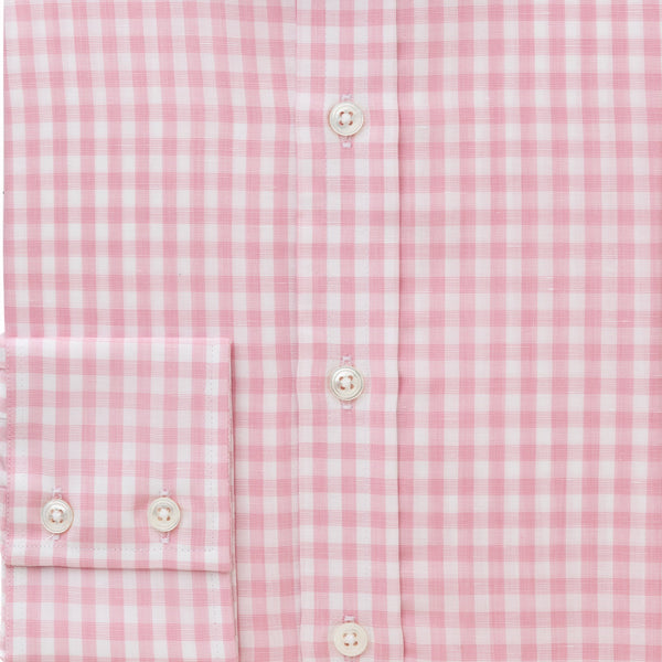 Emma Willis Pink Gingham Zephirlino Shirt