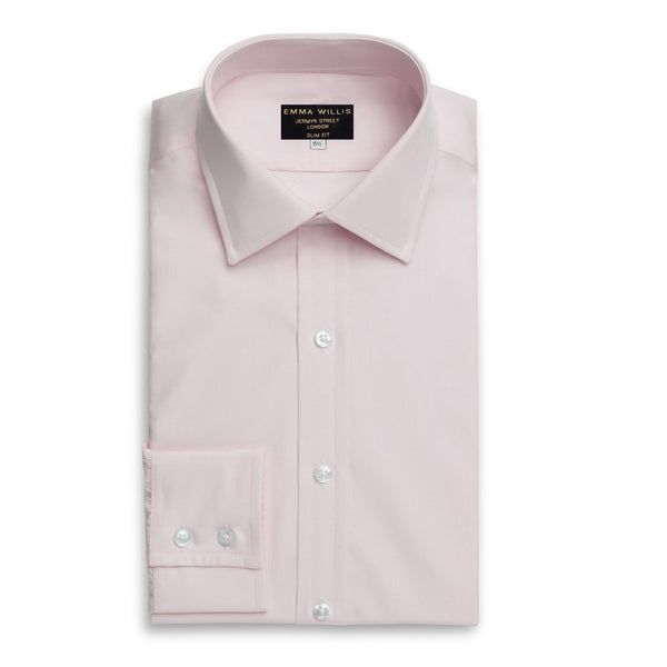 emma willis Shell Pink Supraluxe Cotton Shirt