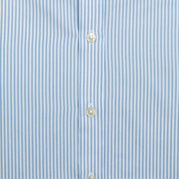 Emma Willis Sky Bengal Stripe Cotton Shirt