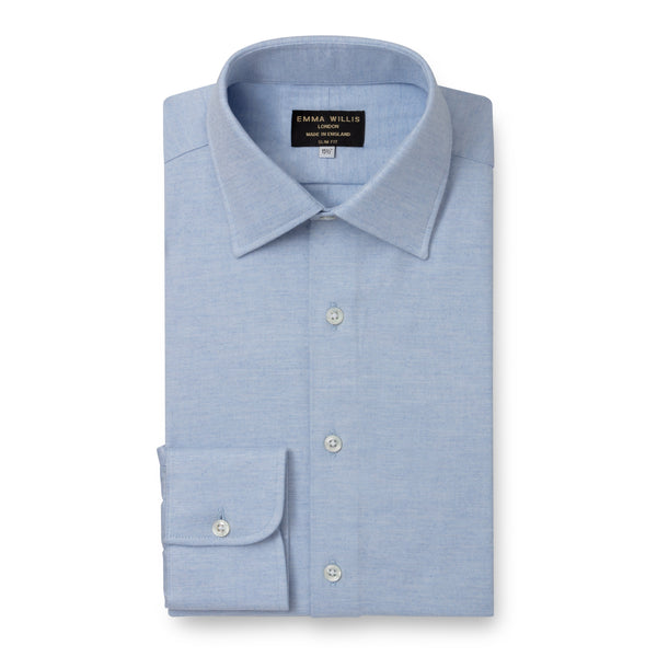 Emma Willis Sky Brushed Cotton Shirt