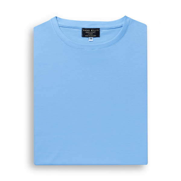 Emma Willis Sky Cotton T-Shirt - New