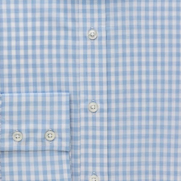 Emma Willis Sky Gingham Zephirlino Shirt