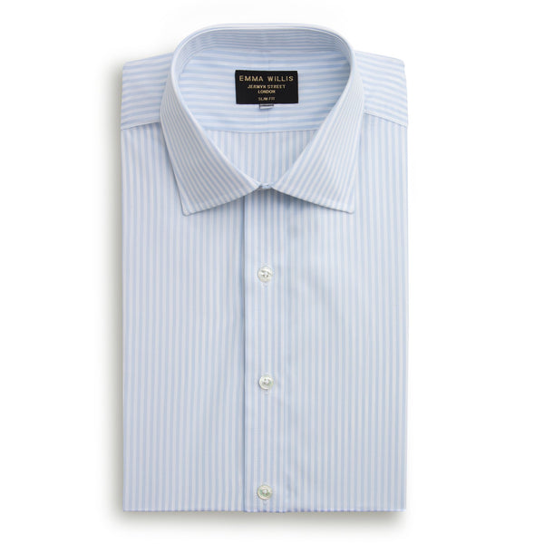 emma willis Sky Soyella Music Stripe Cotton Shirt