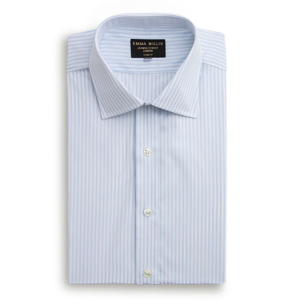 emma willis Sky Soyella Music Stripe Cotton Shirt