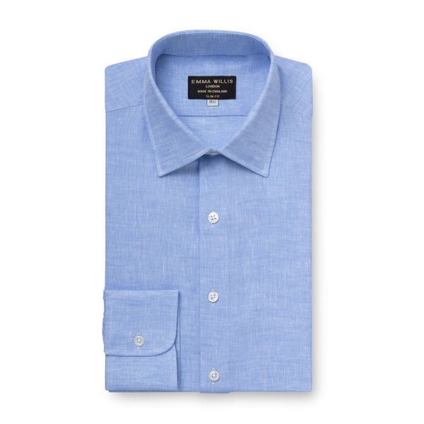 Emma Willis Summer Sky Linen Shirt - New