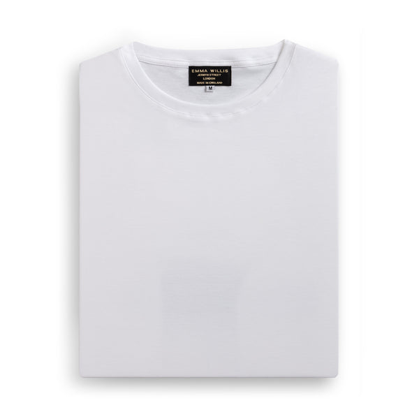 Emma Willis White Cotton T-Shirt