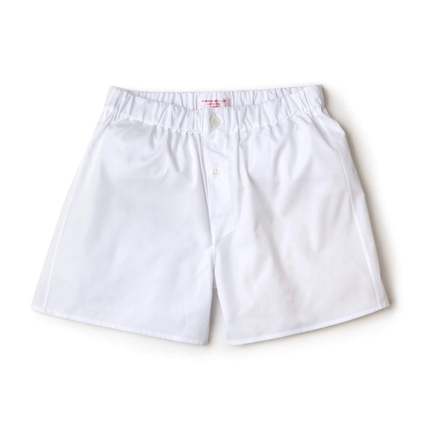 emma willis White Soyella Boxer Shorts - Slim Fit