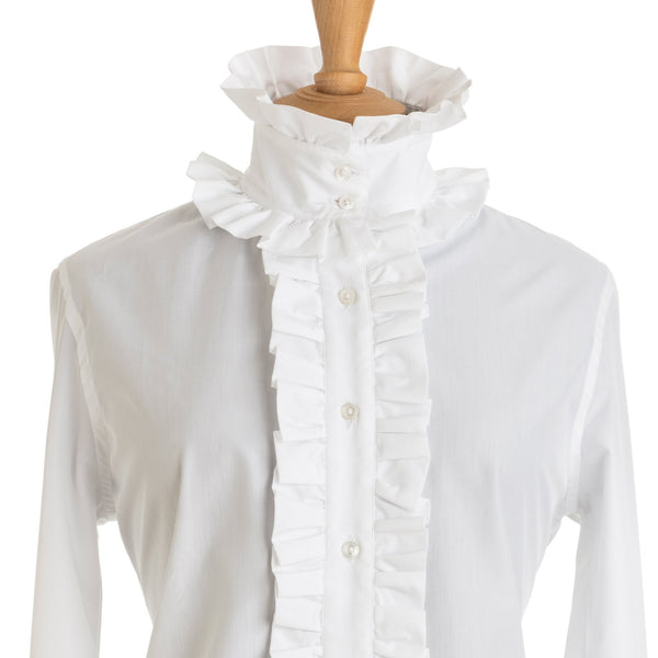 Emma Willis White Superior Cotton - Piccadilly Shirt