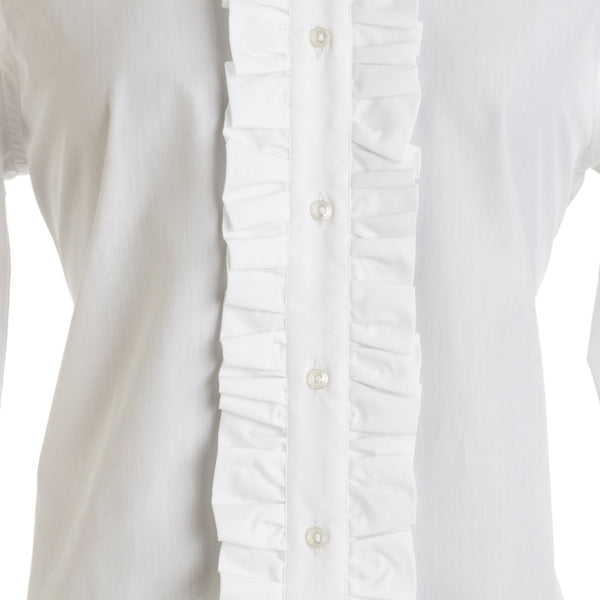 Emma Willis White Superior Cotton - Piccadilly Shirt