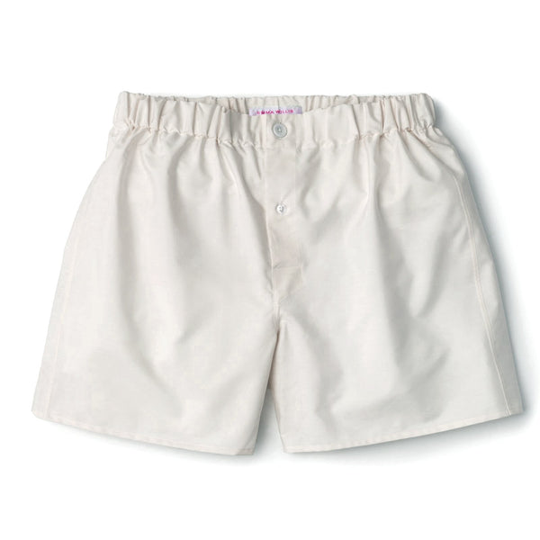 emma willis Ivory Superior Cotton Boxer Shorts - Slim Fit