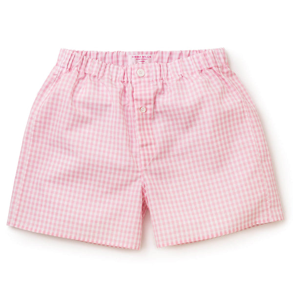 emma willis Pink Soyella Music Check Boxer Shorts - Slim Fit