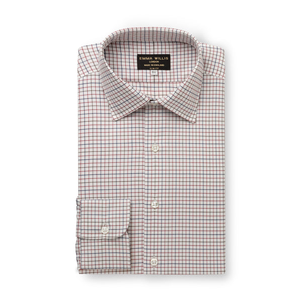 emma willis Wine Country Check Brushed Cotton Shirt