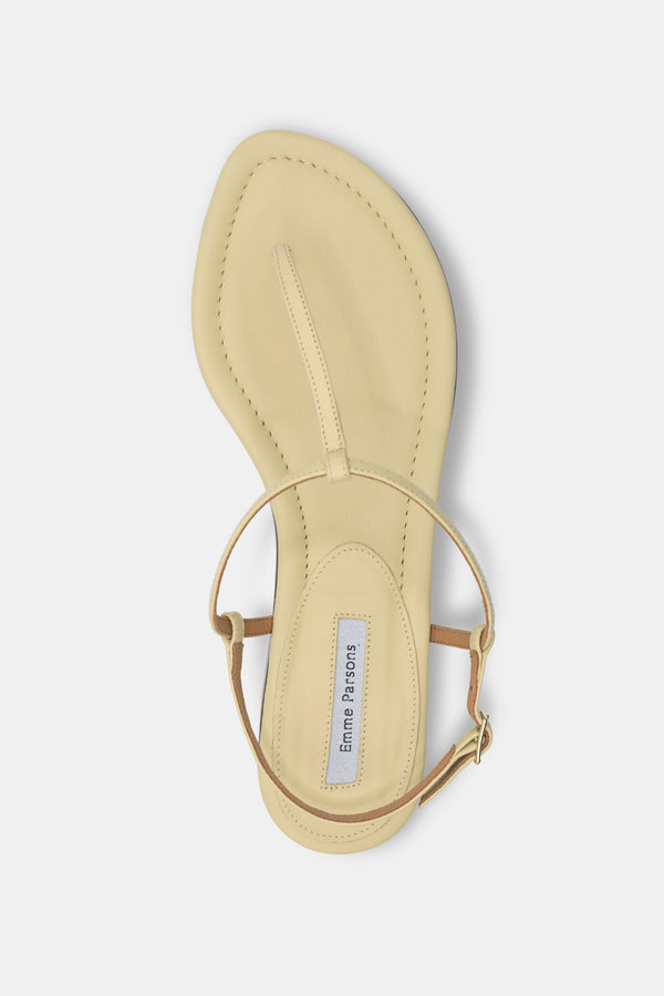 Emme Parsons Cecilia In Butter Yellow Nappa — Final Sale