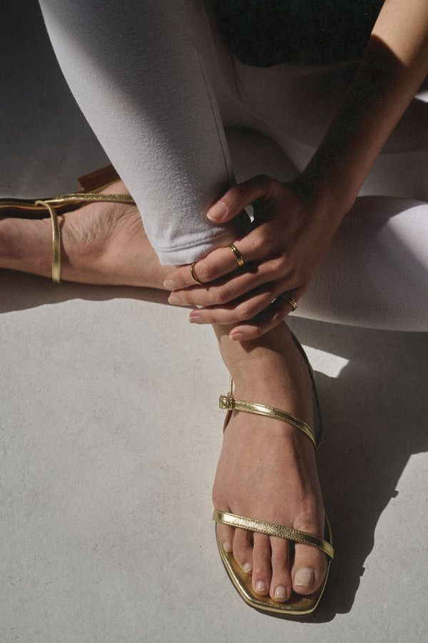 Emme Parsons 5 Ring Set In Gold — Exclusive