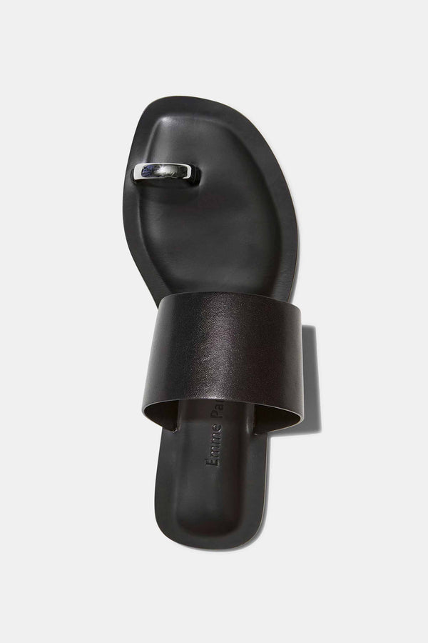 Emme Parsons Agnes In Black Calfskin — Final Sale