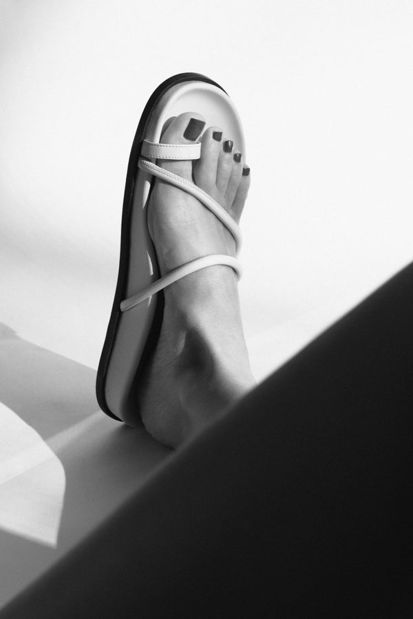 Emme Parsons Bari In Ivory Nappa