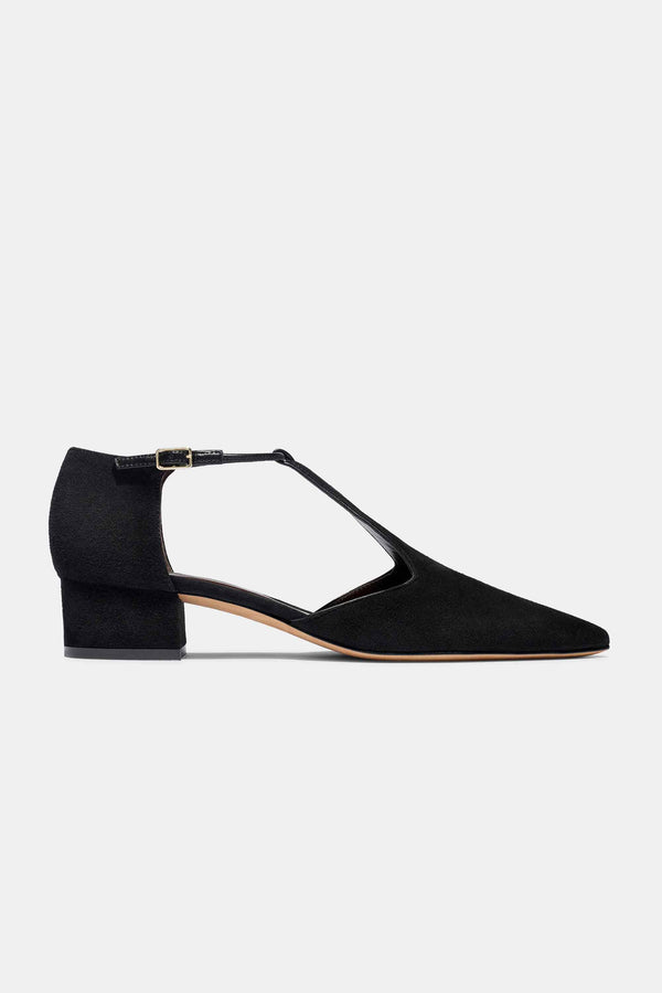 emme parsons Chelsea in Black Suede