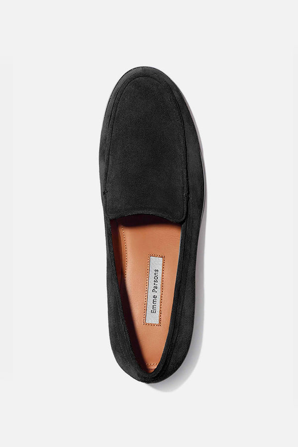 emme Parsons Danielle In Black Suede — Exclusive