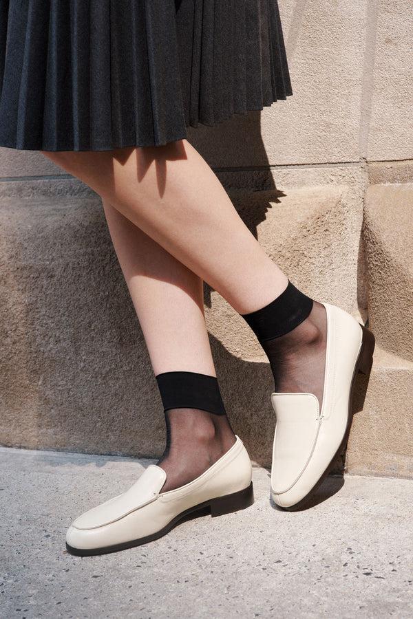 Emme Parsons Danielle In Ivory Calfskin — Final Sale