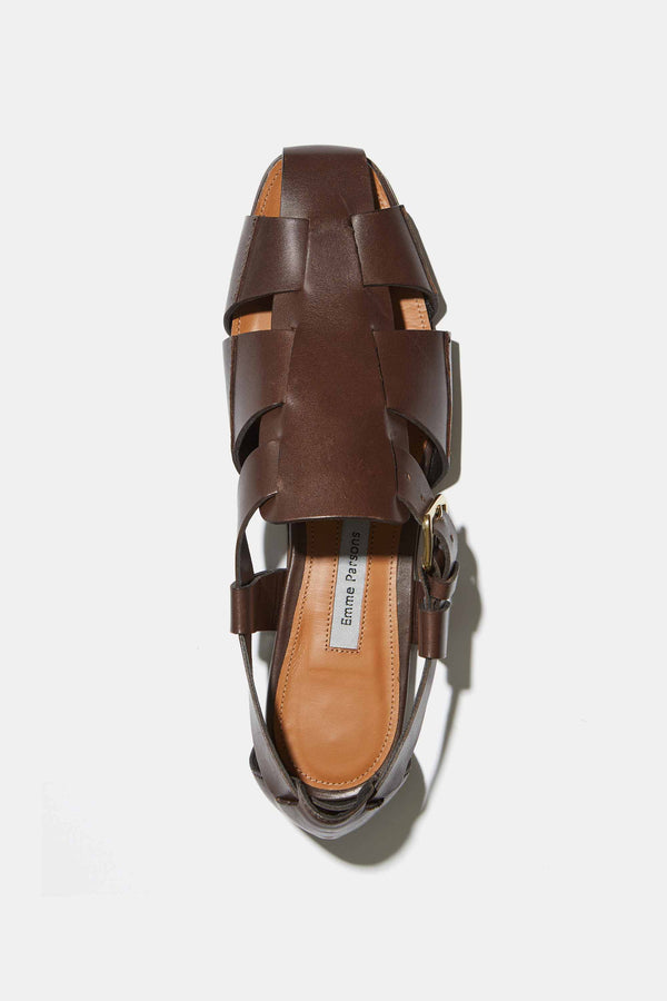 Emme Parsons Ernest In Espresso Calfskin