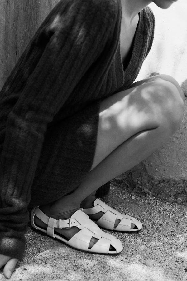 Emme Parsons Ernest In Ivory Calfskin