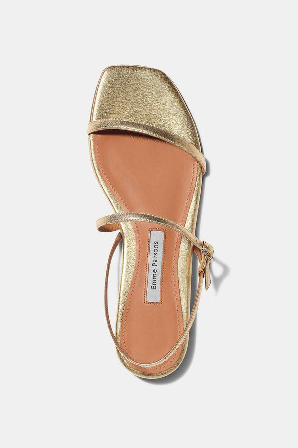 Emme Parsons Hope In Washed Gold Nappa — Final Sale