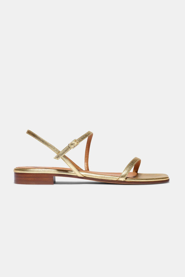emme parsons Hope in Washed Gold Nappa — Final Sale