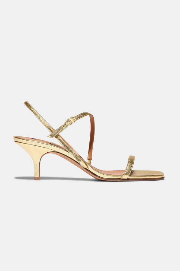 emme parsons Hugo in Washed Gold Nappa — Final Sale