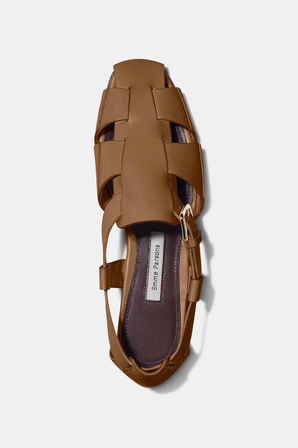 Emme Parsons Ernest In Hazelnut Calfskin — Final Sale