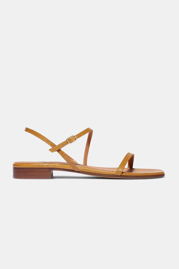 emme parsons Hope in Wheat Embossed Lizard — Final Sale