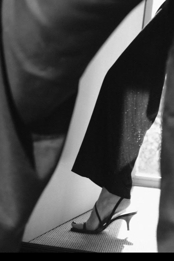 Emme Parsons Hugo In Black Embossed Lizard — Final Sale