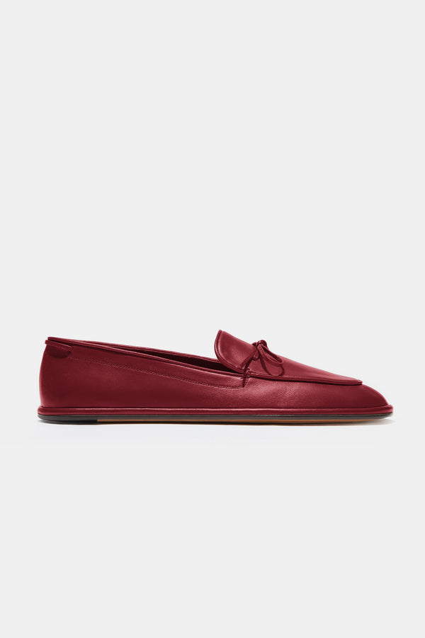 emme parsons Parker Moccasin in Carmen Red Nappa — Exclusive
