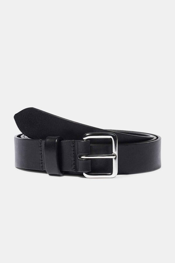 emme parsons Yoyo Belt in Black with Silver Buckle — Exclusive