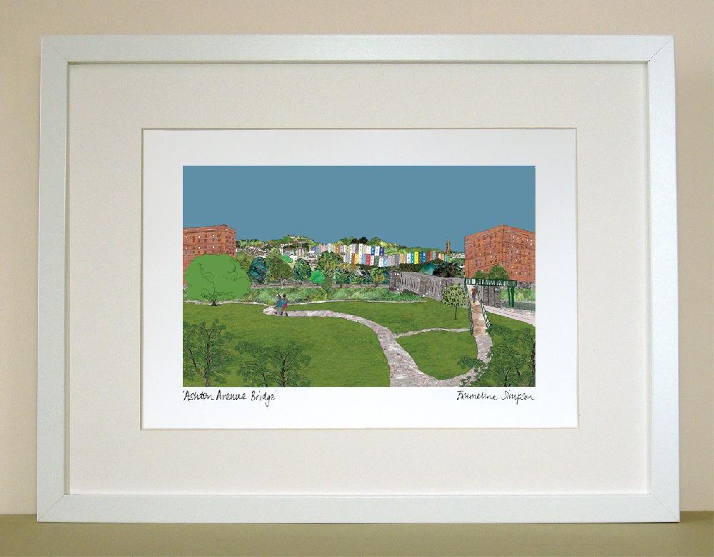 emmeline simpson ‘Ashton Avenue Bridge’ Bristol Print