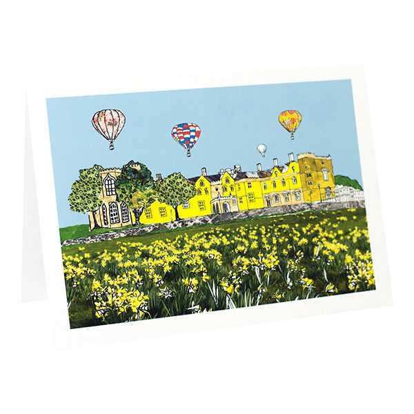emmeline simpson Ashton Court Bristol Greetings Card